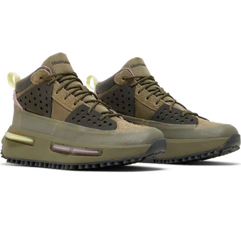NWT 2023 Adidas Pharrell x Hu NMD S1 Ryat 'Focus Olive' Mens 6.5